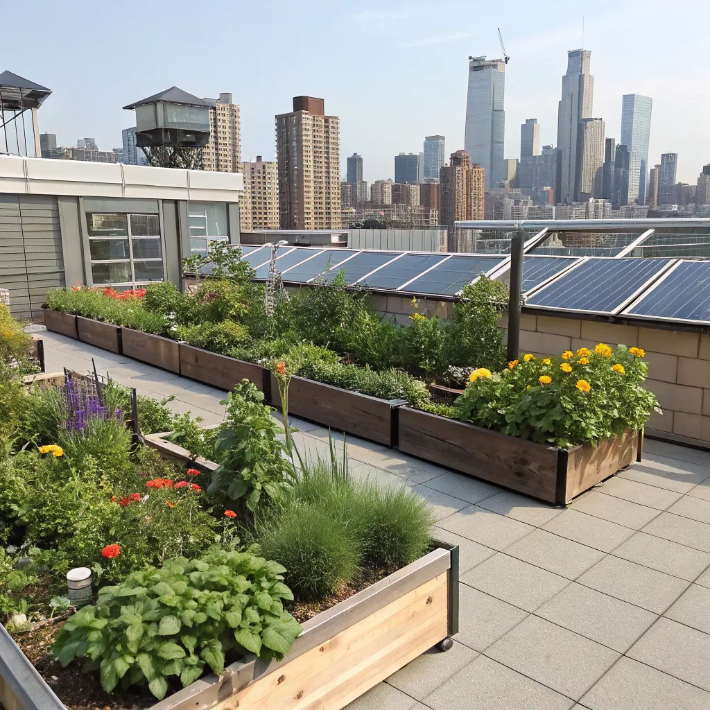 A successful rooftop garden project
